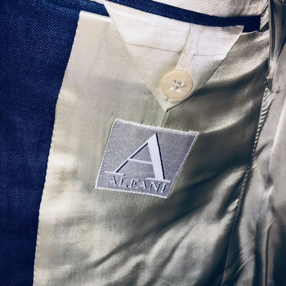 Macy's men's 100% linen sport jacket blazer 40R - Picture 4 of 10